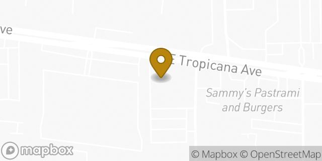 Map showing the location of The Church of Jesus Christ of Latter-day Saints in Las Vegas, NV 89119