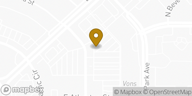 Map showing the location of Bank of America Walk-Up ATM | East Long Beach in Long Beach, CA 90815