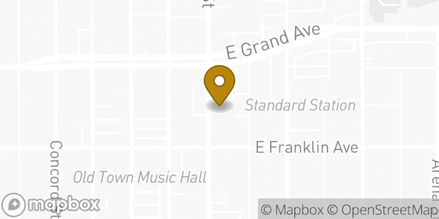 Map showing the location of The UPS Store in El Segundo, CA 90245