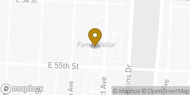Map showing the location of Amazon Locker - Nellis in Kansas City, MO 64130