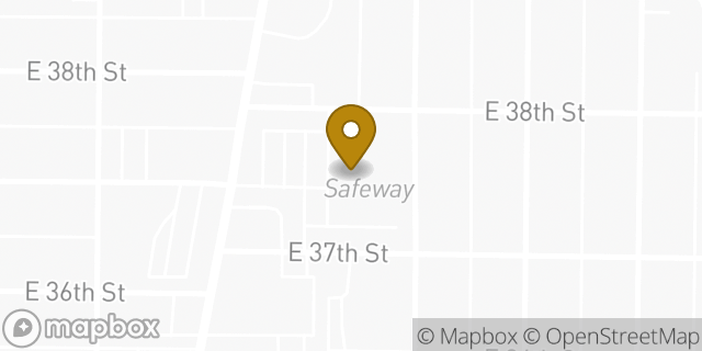 Map showing the location of Safeway in Vancouver, WA 98663
