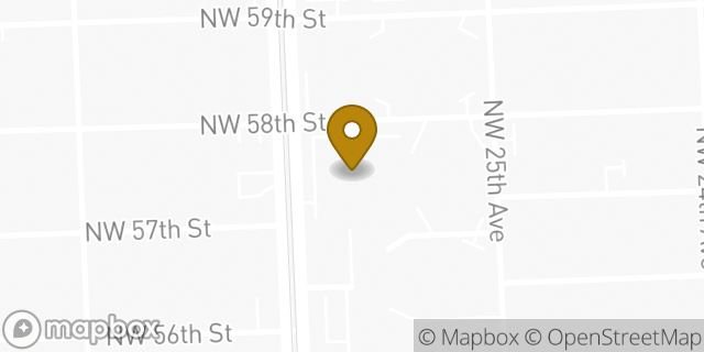 Map showing the location of CubeSmart Self Storage in Miami, FL 33142