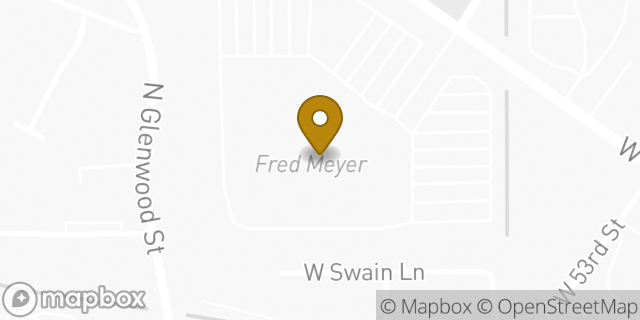 Map showing the location of Fred Meyer in Garden City, ID 83714