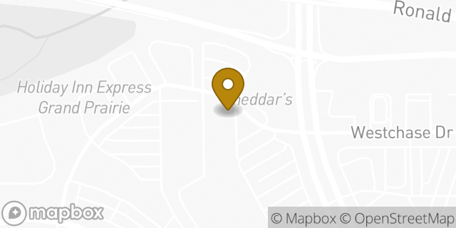 Map showing the location of Subway in Grand Prairie, TX 75052