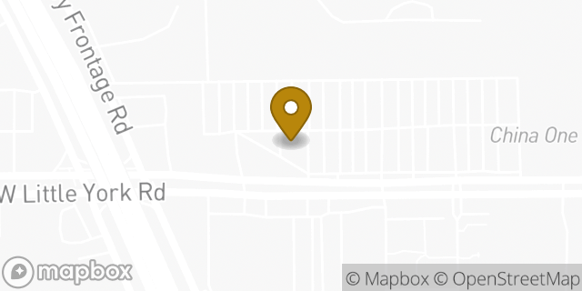 Map showing the location of Whataburger in Houston, TX 77076