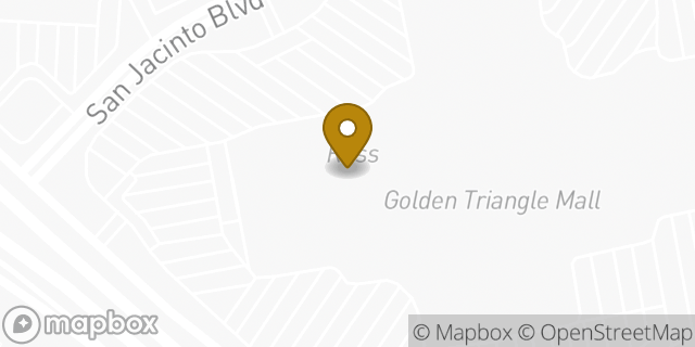 Map showing the location of Amazon Locker - Melanipe in Denton, TX 76205