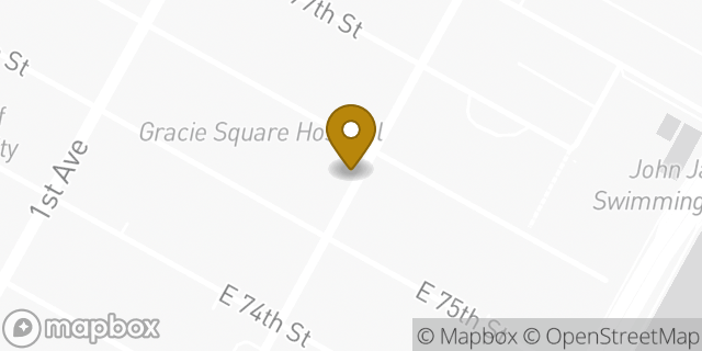Map showing the location of Subway in New York, NY 10021