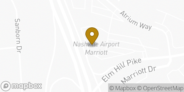 Map showing the location of Amazon Locker - Exterior in Nashville, TN 37214