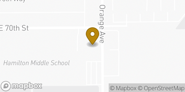 Map showing the location of The Church of Jesus Christ of Latter-day Saints in Long Beach, CA 90805