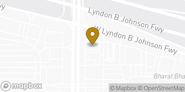 Map showing the location of 7-Eleven in Irving, TX 75063