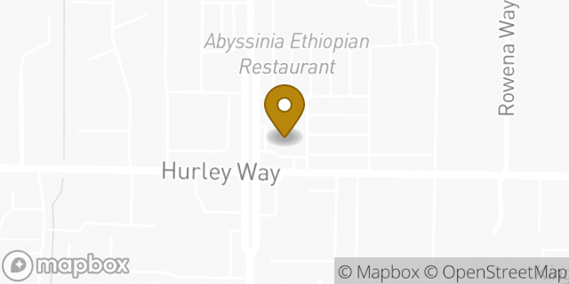 Map showing the location of 7-Eleven in Sacramento, CA 95825