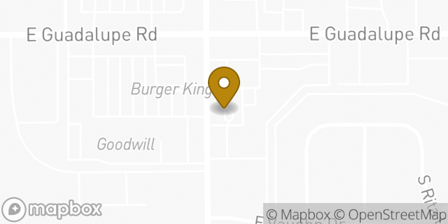 Map showing the location of Tempe, AZ (Rural & Guad) in Tempe, AZ 85283