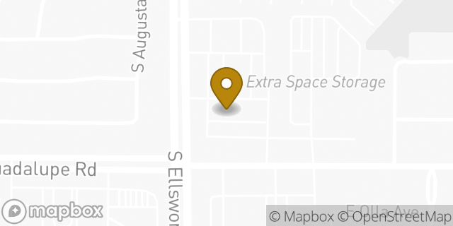Map showing the location of Amazon Locker - Hardening in Mesa, AZ 85212