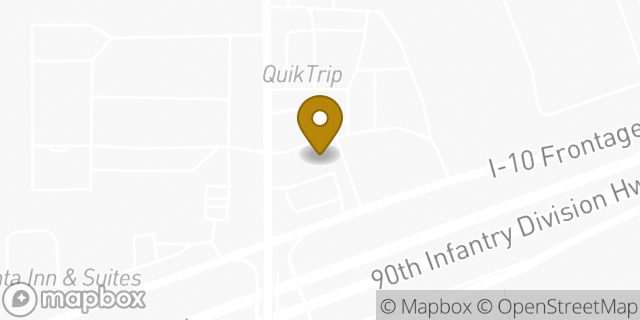 Map showing the location of Amazon Locker - Proof in San Antonio, TX 78244