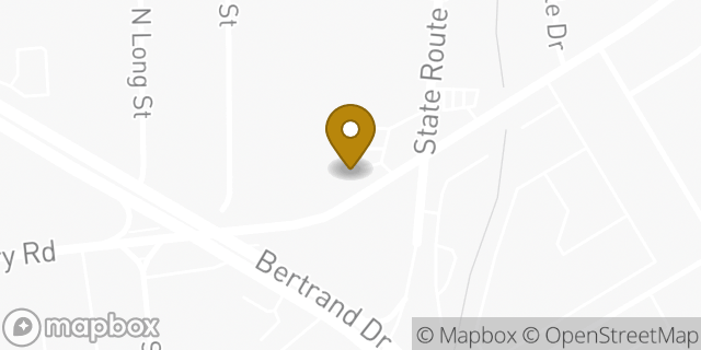 Map showing the location of Hertz in Lafayette, LA 70506