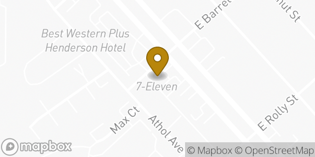 Map showing the location of ATM 7ELEVEN-FCTI in Henderson, NV 89015