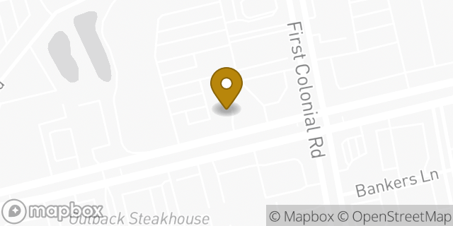 Map showing the location of Chipotle Mexican Grill in Virginia Beach, VA 23454