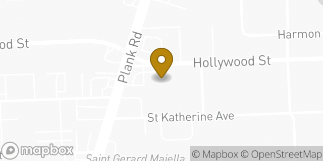 Map showing the location of ATM Walgreens in Baton Rouge, LA