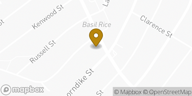 Map showing the location of Amazon Locker - Vomer in Brookline, MA 02446