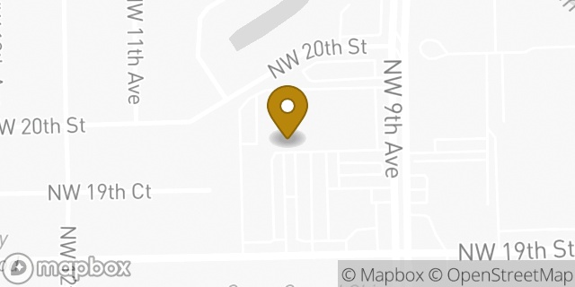 Map showing the location of Amazon Locker - Firm in Fort Lauderdale, FL 33311