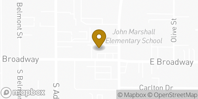 Map showing the location of 7-Eleven in Glendale, CA 91205
