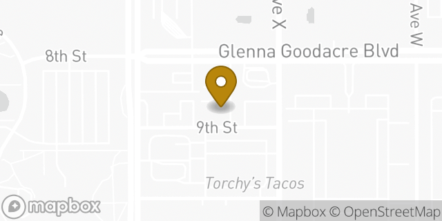 Map showing the location of Whataburger in Lubbock, TX 79401