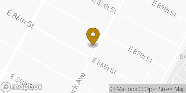 Map showing the location of Chase Bank in New York, NY 10028