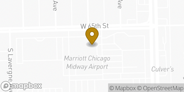 Map showing the location of Starbucks in Bedford Park, IL 60638