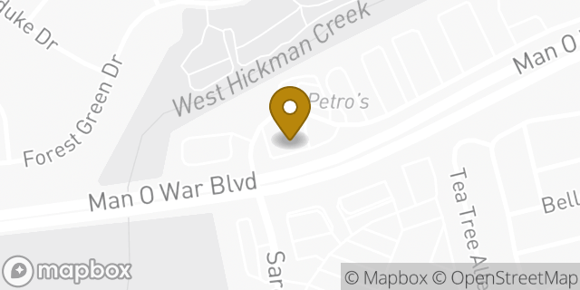 Map showing the location of Chase Bank in Lexington, KY 40517