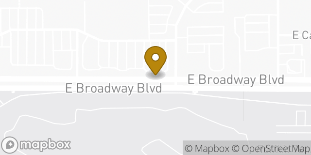 Map showing the location of ATM Target in Tucson, AZ