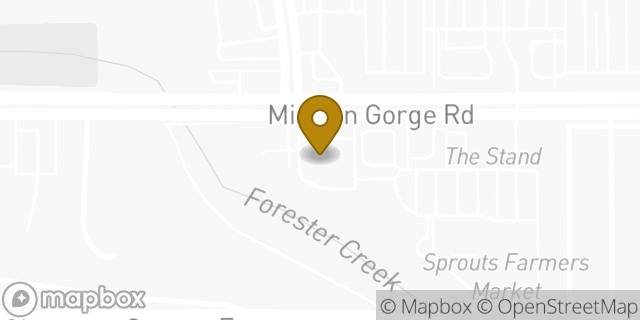 Map showing the location of Walgreens in Santee, CA 92071