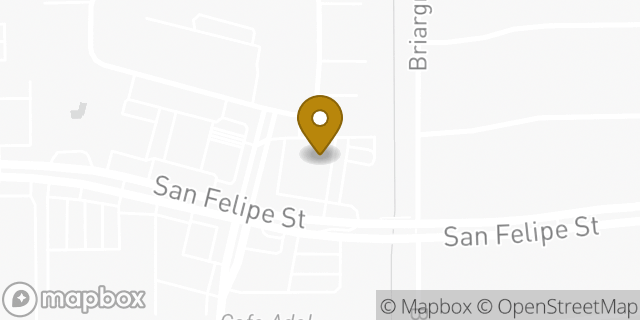 Map showing the location of ATM Walgreens in Houston, TX