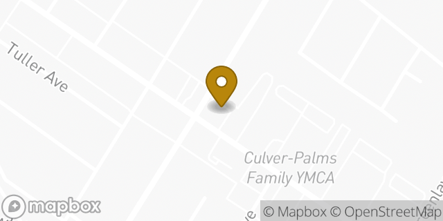Map showing the location of 7-Eleven in Culver City, CA 90230