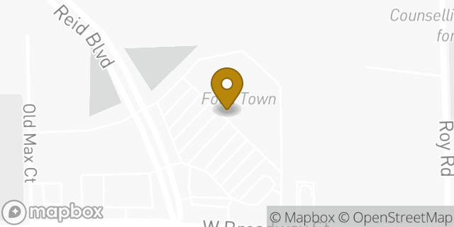 Map showing the location of Amazon Locker - Soundproof in Pearland, TX 77581