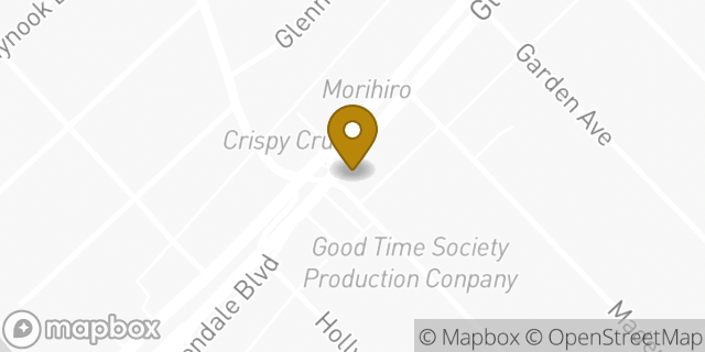 Map showing the location of Dunkin' in Los Angeles, CA 90039