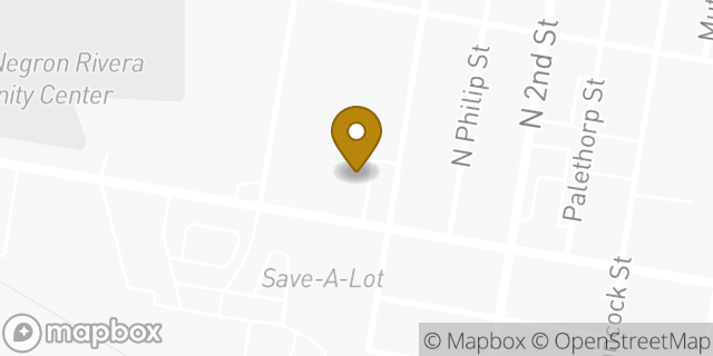 Map showing the location of Amazon Locker - Genie in Philadelphia, PA 19133