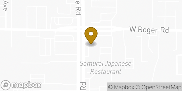 Map showing the location of Subway in Tucson, AZ 85705