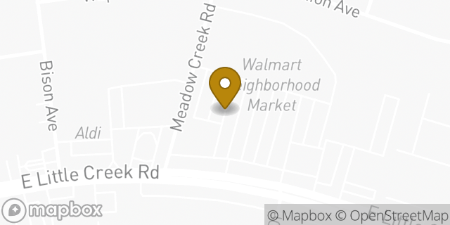 Map showing the location of Marshalls in Norfolk, VA 23518