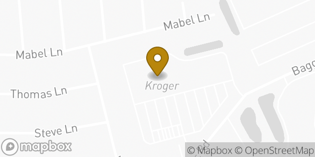 Map showing the location of Kroger in Virginia Beach, VA 23454