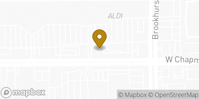 Map showing the location of The UPS Store in Garden Grove, CA 92841