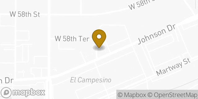Map showing the location of The UPS Store in Mission, KS 66205