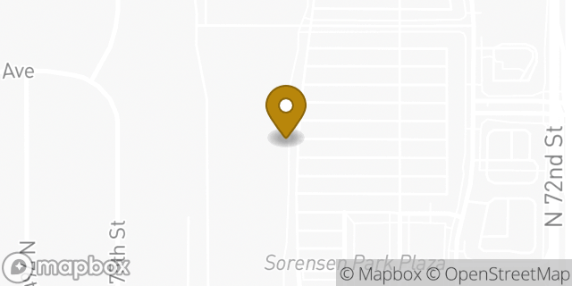 Map showing the location of Amazon Locker - Lilo in Omaha, NE 68134