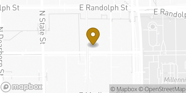Map showing the location of Amazon Locker - Noa in Chicago, IL 60602