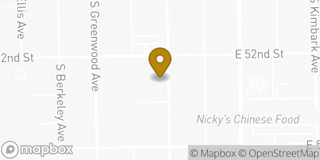 Map showing the location of The Church of Jesus Christ of Latter-day Saints in Chicago, IL 60615