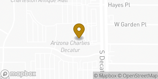 Map showing the location of Dunkin' in Las Vegas, NV 89107