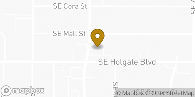 Map showing the location of Walgreens in Portland, OR 97202