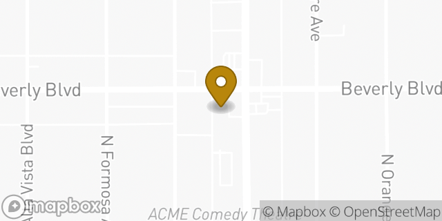 Map showing the location of Enterprise Rent-A-Car in Los Angeles, CA 90036