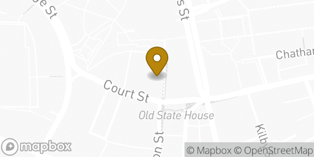 Map showing the location of Amazon Locker - Batuhan in Boston, MA 02108