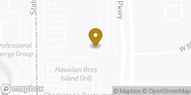 Map showing the location of HomeGoods in Kansas City, MO 64114