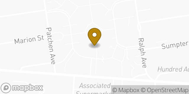 Map showing the location of Amazon Locker - Niva in Brooklyn, NY 11233